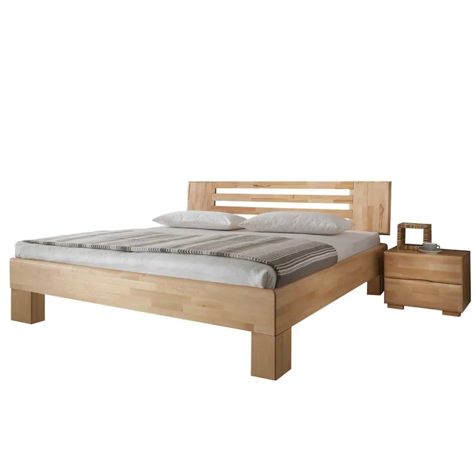 Pharao24 Massivholz Doppelbett Brisco> Betten In Übergröße|Doppelbetten