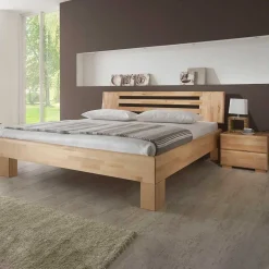 Pharao24 Massivholz Doppelbett Brisco> Betten In Übergröße|Doppelbetten