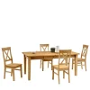 Tisch Mit Stühlen|Esszimmer Sets*Pharao24 Massivholz Essgruppe Devan