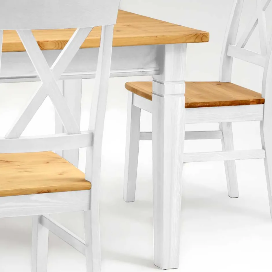 Küchentisch|Massivholztische*Pharao24 Massivholz Esstisch Constanta