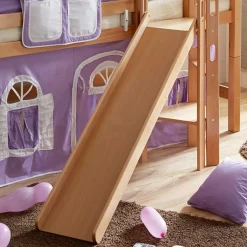 Pharao24 Massivholz Halbhochbett Linie><noscript><img width=