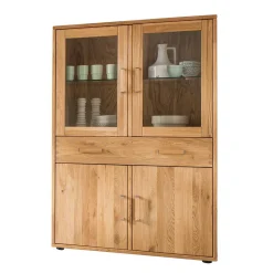 Pharao24 Massivholz Highboard Dulcian> Stauraumvitrinen|Highboards