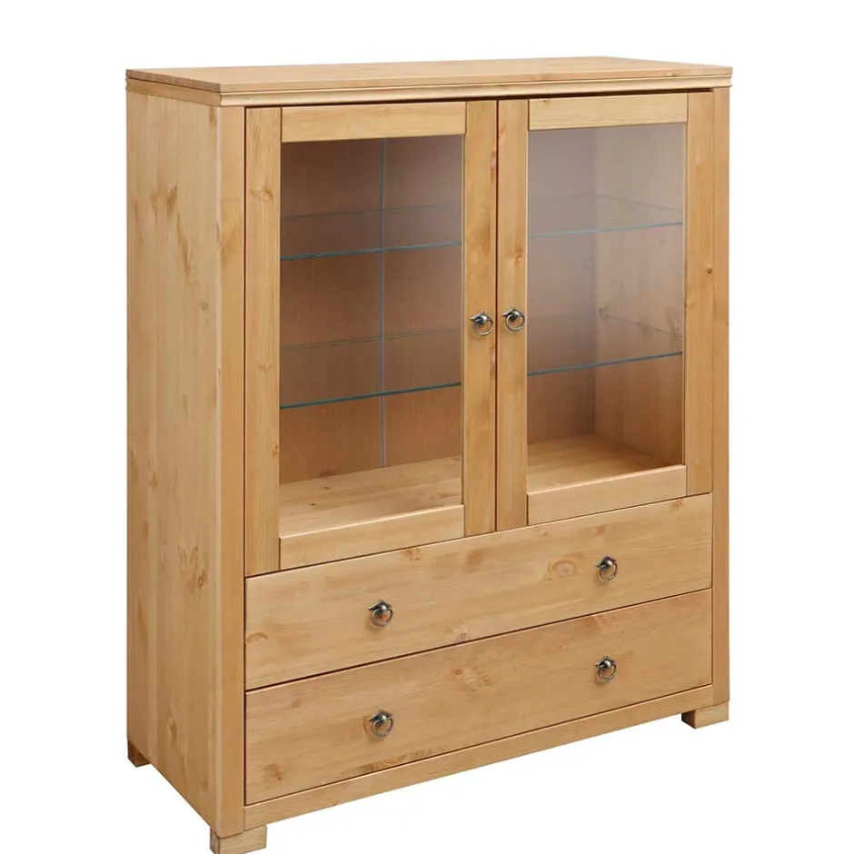 Esszimmerkommoden|Wohnzimmerkommoden*Pharao24 Massivholz Highboard Samoon