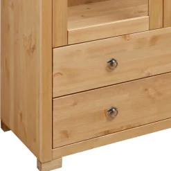Esszimmerkommoden|Wohnzimmerkommoden*Pharao24 Massivholz Highboard Samoon