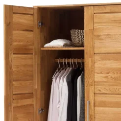 Pharao24 Massivholz Kleiderschrank Serinos><noscript><img width=