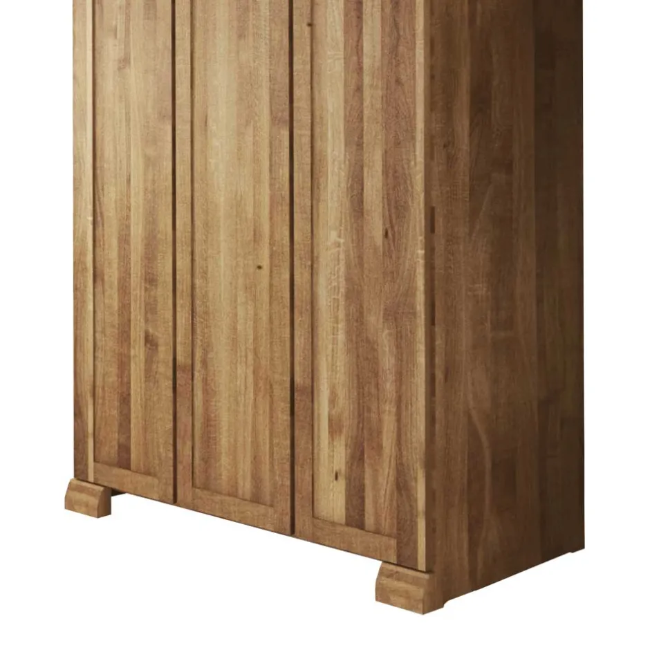 Drehtürenschränke|Massivholz Kleiderschränke*Pharao24 Massivholz Kleiderschrank Sascora