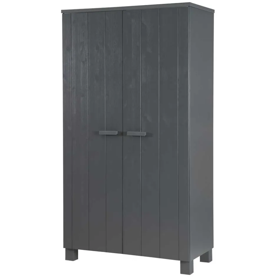 Pharao24 Massivholz Kleiderschrank Kojas> Massivholz Schränke|Drehtürenschränke