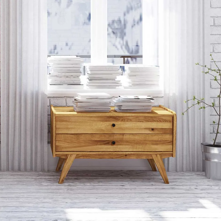 Pharao24 Massivholz Kommode Carilla> Schlafzimmerkommoden