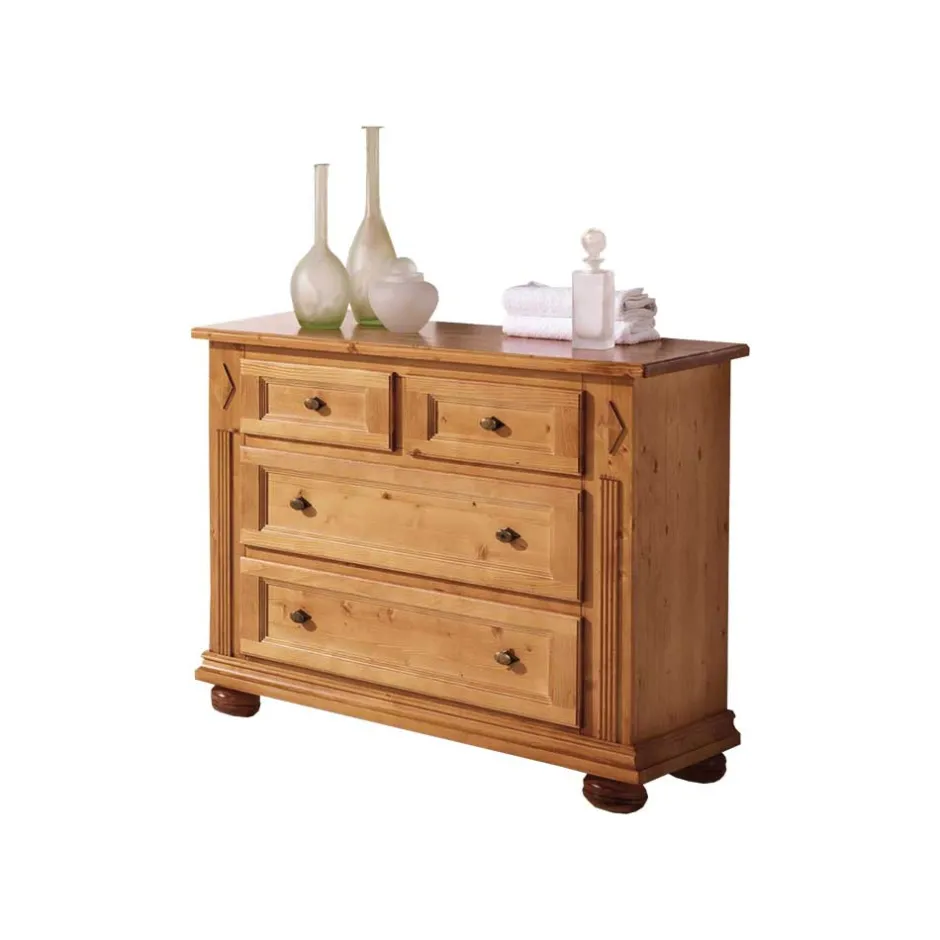 Schlafzimmerkommoden|Schubkastenkommoden*Pharao24 Massivholz Kommode Estetica