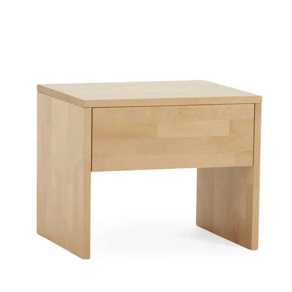 Nachtkommoden|Nachttisch*Pharao24 Massivholz Nachttisch Tubrina