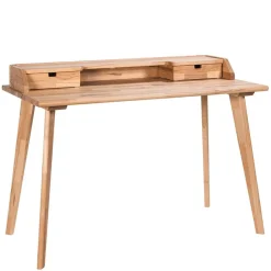 Pharao24 Massivholz Schreibtisch Quelina> Computertische|Jugendschreibtische