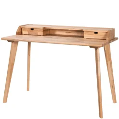 Pharao24 Massivholz Schreibtisch Quelina> Computertische|Jugendschreibtische