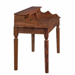 Schreibtische|Computertische*Pharao24 Massivholz Schreibtisch Velinan