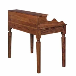 Schreibtische|Computertische*Pharao24 Massivholz Schreibtisch Velinan