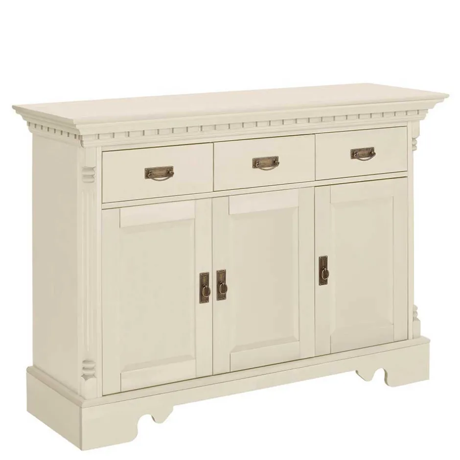 Küchenkommode|Esszimmerkommoden*Pharao24 Massivholz Sideboard Vascires