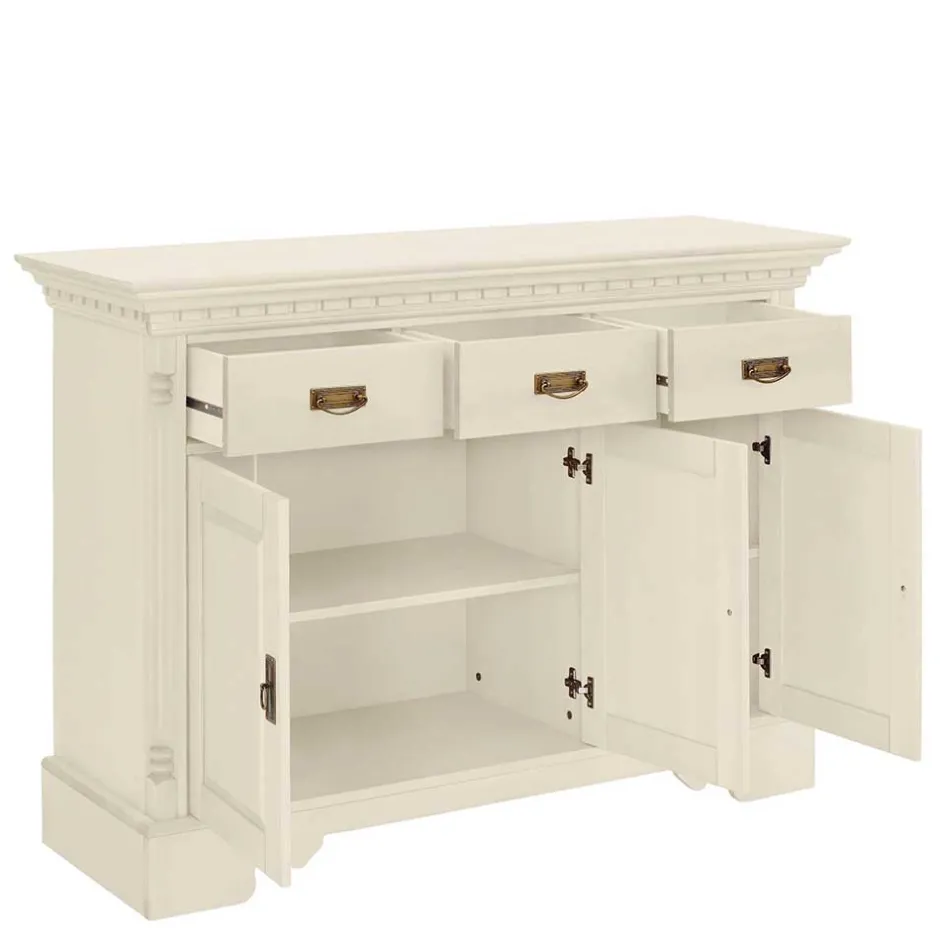 Küchenkommode|Esszimmerkommoden*Pharao24 Massivholz Sideboard Vascires