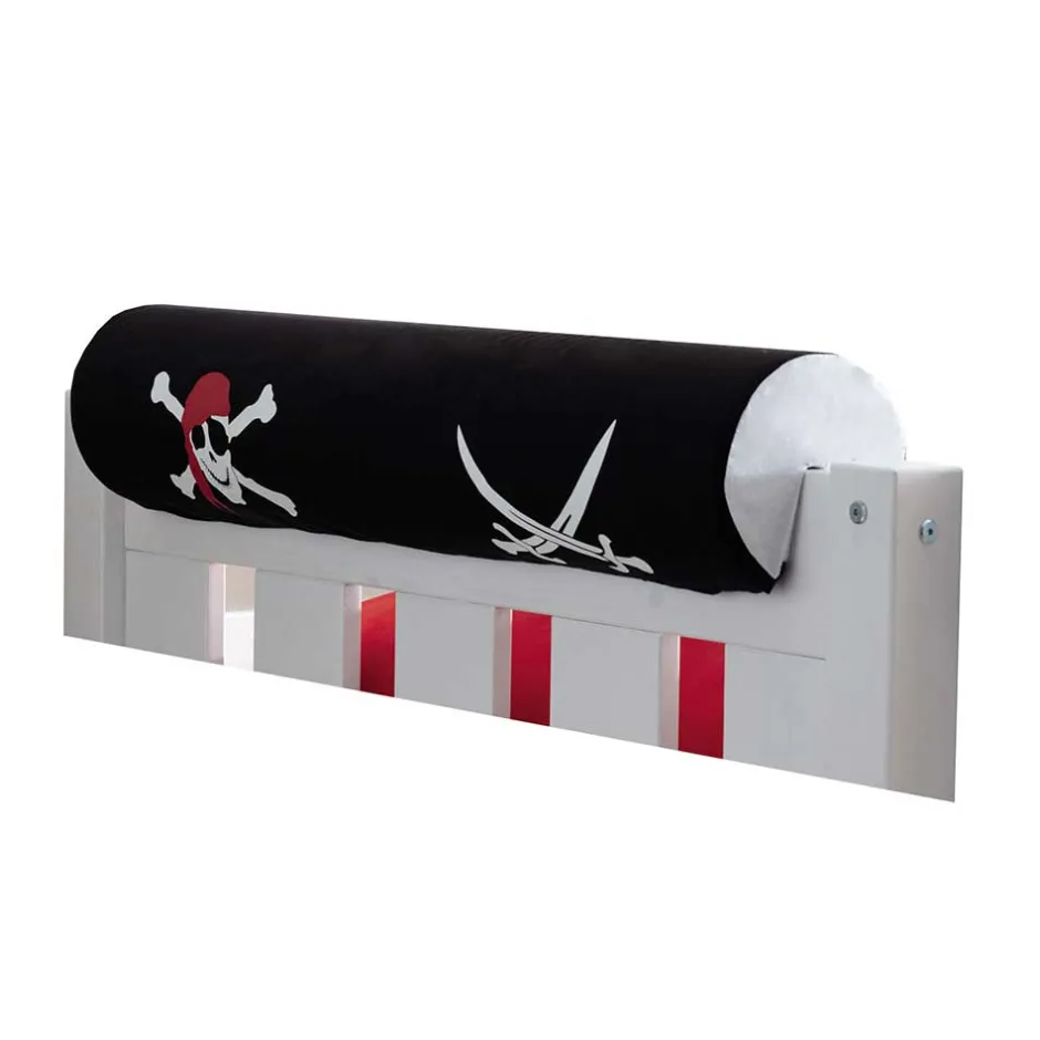 Pharao24 Massivholz Stockbett Buzia>Kinder Piratenbett|Etagenbetten