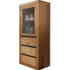 Pharao24 Massivholz Vitrine Varcina> Massivholz Schränke|Vitrinenschrank