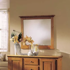 Pharao24 Massivholz Wandspiegel Virenzio> Wandspiegel|Schlafzimmerspiegel