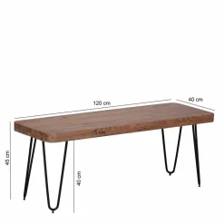 Pharao24 Massivholzbank Murcian><noscript><img width=