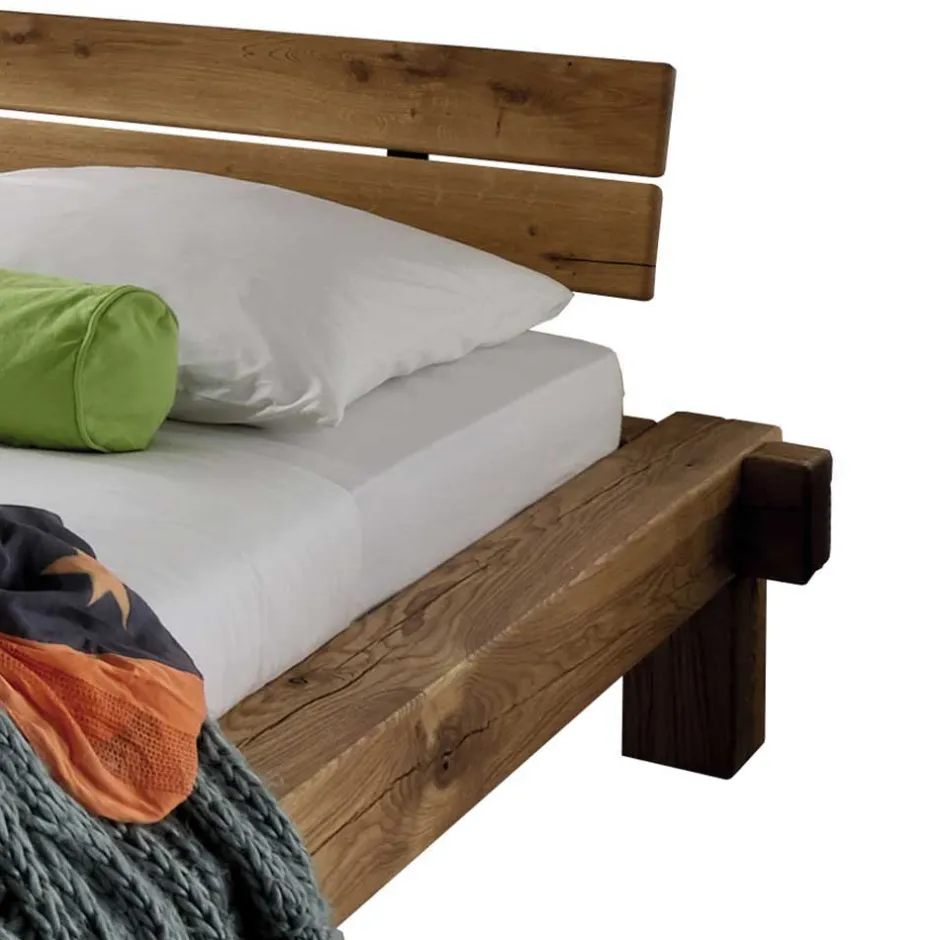 Doppelbetten|Massivholzbetten*Pharao24 Massivholzbett Campane