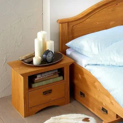 Massivholzmöbel|Funktionsbetten*Pharao24 Massivholzbett Delian