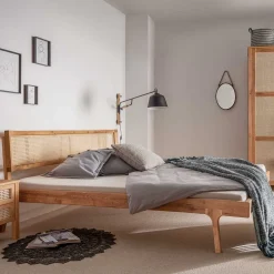 Massivholzmöbel|Doppelbetten*Pharao24 Massivholzbett Felictas