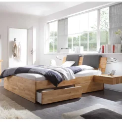 Doppelbetten|Massivholzbetten*Pharao24 Massivholzbett Focksin