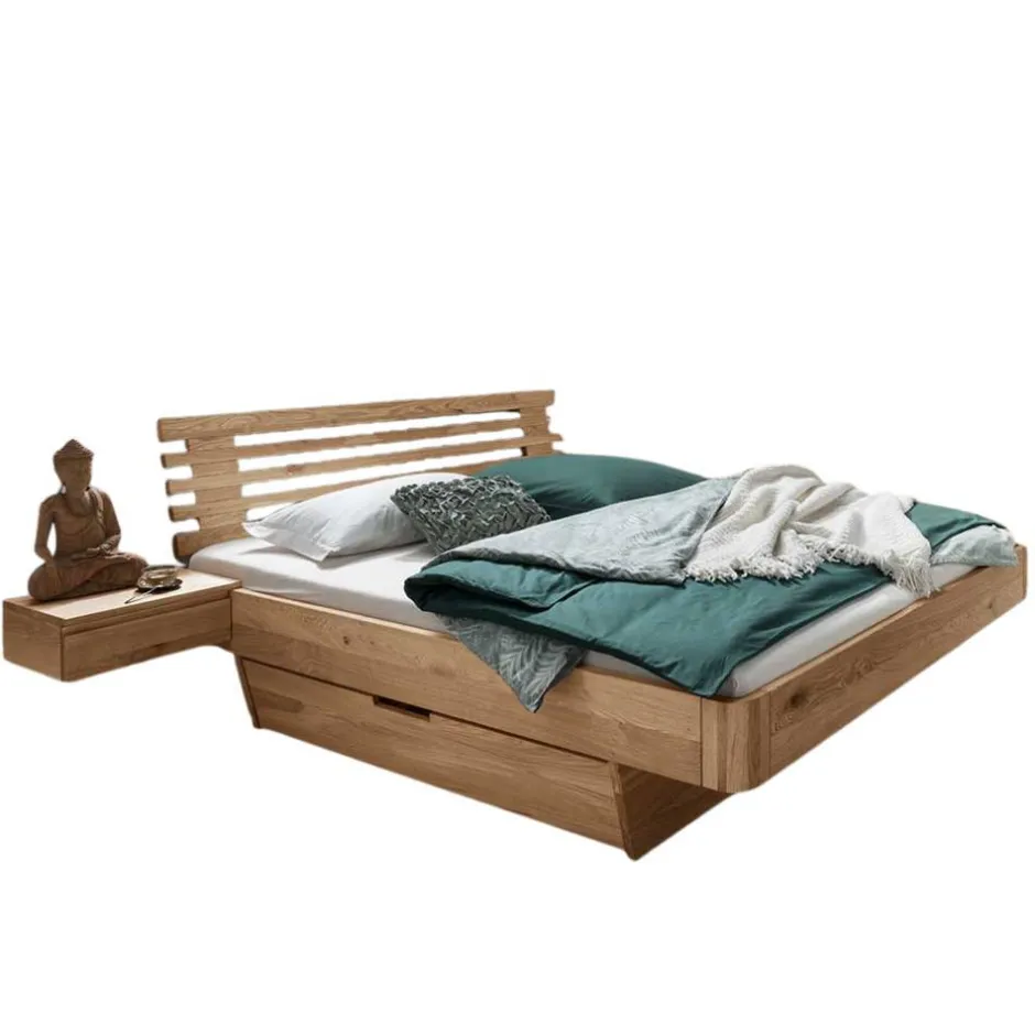 Pharao24 Massivholzbett Pacurian> Funktionsbetten|Schubkastenbetten