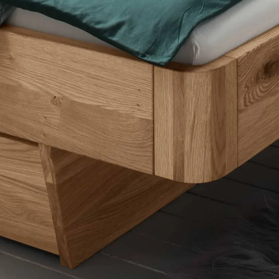 Pharao24 Massivholzbett Pacurian> Funktionsbetten|Schubkastenbetten