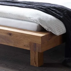 Massivholzbetten|Balkenbett*Pharao24 Massivholzbett Symbrosia