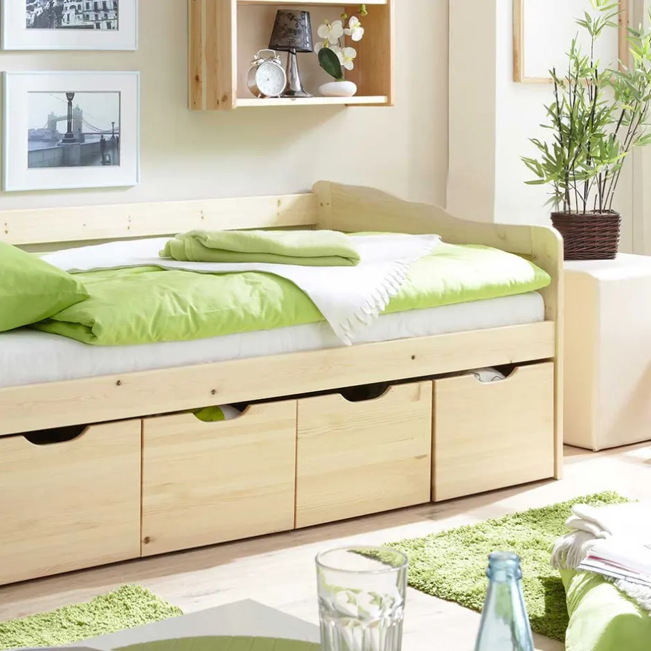 Pharao24 Massivholzbett Zimarena> Jugendbetten|Funktionsbetten