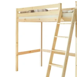 Kinderhochbetten|Kinderbetten*Pharao24 Massivholz-Hochbett Serena