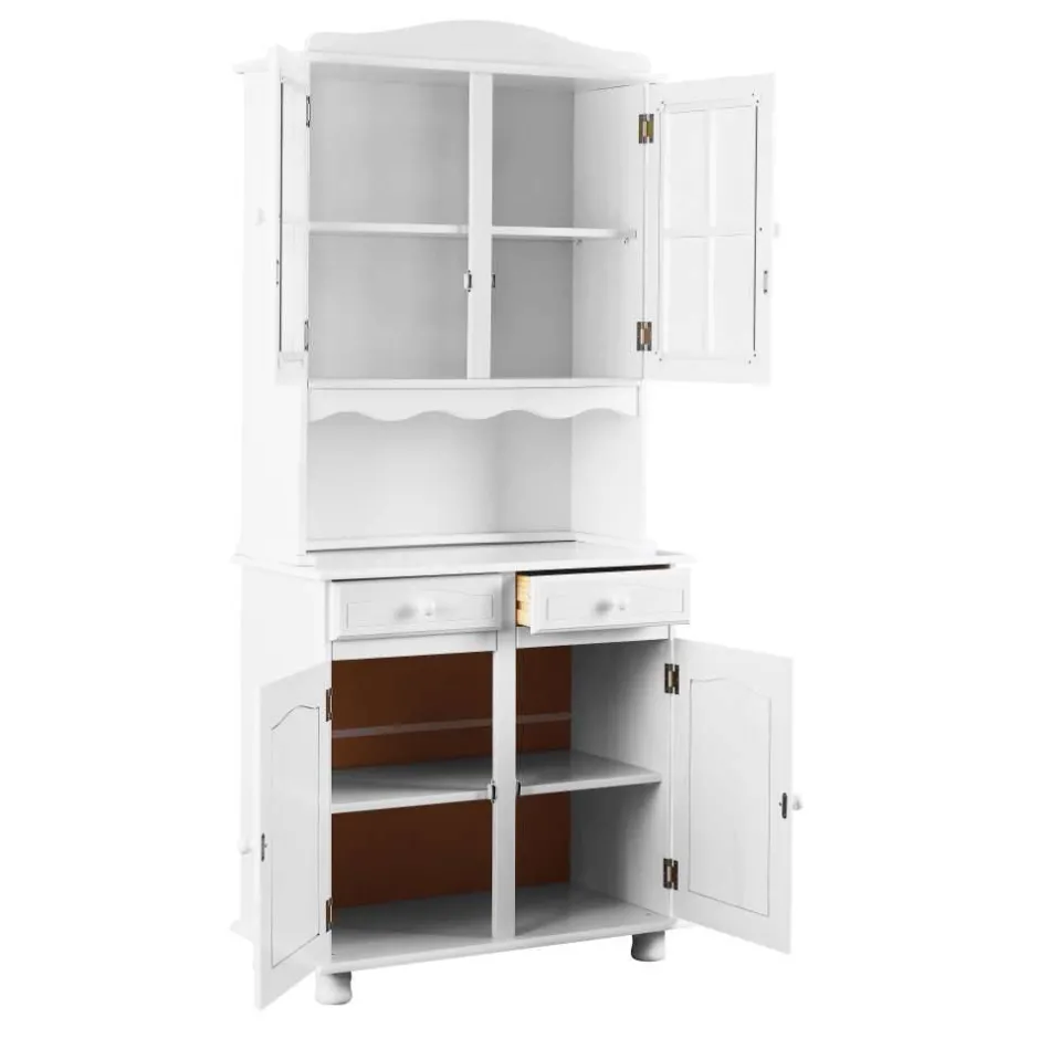 Esszimmerschränke|Anrichten*Pharao24 Massivholz-Küchenschrank Valuta