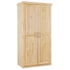 Pharao24 Massivholz-Kleiderschrank Classico> Kleiderschränke|Schlafzimmerschränke