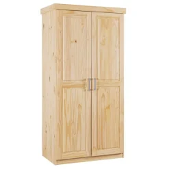 Pharao24 Massivholz-Kleiderschrank Classico> Kleiderschränke|Schlafzimmerschränke