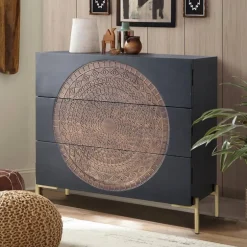 Flurkommoden|Schlafzimmerkommoden*Pharao24 Massivholzkommode Baptus