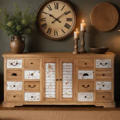 Pharao24 Massivholzkommode Brescania> Apothekerkommoden