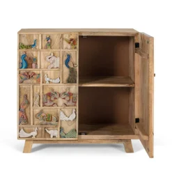 Pharao24 Massivholzkommode Caveira><noscript><img width=