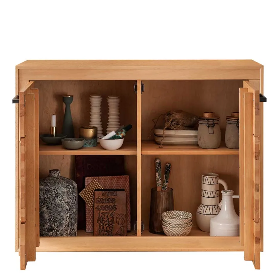 Massivholzmöbel|Wohnzimmerkommoden*Pharao24 Massivholzkommode Olmedo