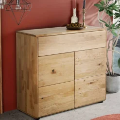 Pharao24 Massivholzkommode Pluto> Massivholzmöbel|Küchenkommode