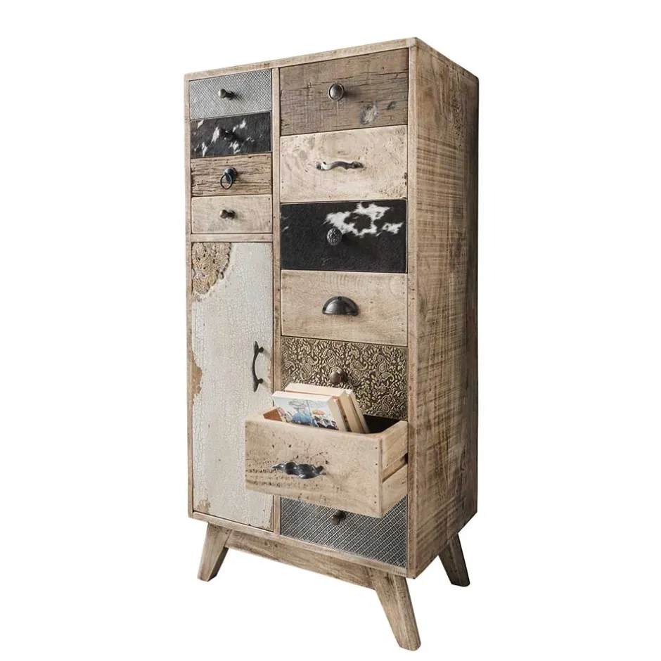 Pharao24 Massivholzkommode Ranbyra> Flurkommoden|Apothekerkommoden