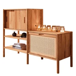 Raumteiler|Bücherregale*Pharao24 Massivholzregal Artjes