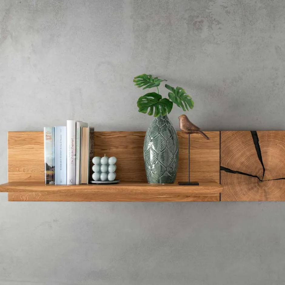 Pharao24 Massivholzregal Camilla> Massivholzmöbel|Hängeregale