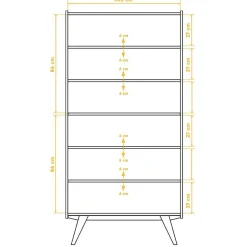 Massivholzregale|Standregale*Pharao24 Massivholzregal Carilla