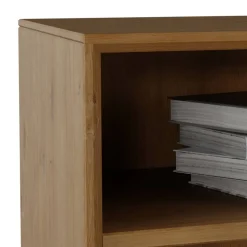 Hängeregale|Wandregale*Pharao24 Massivholzregal Eiche Tree