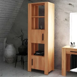 Wohnzimmerregale|Massivholzregale*Pharao24 Massivholzregal Lasmus