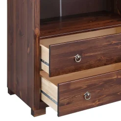 Massivholzmöbel|Büchervitrinen*Pharao24 Massivholzregal Maseria