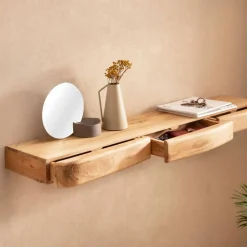 Massivholzregale|Wandregale*Pharao24 Massivholzregal Muleda