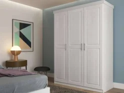 Pharao24 Massivholzschrank Classico> Drehtürenschränke|Massivholz Kleiderschränke